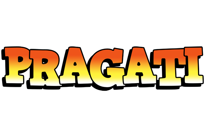 Pragati sunset logo