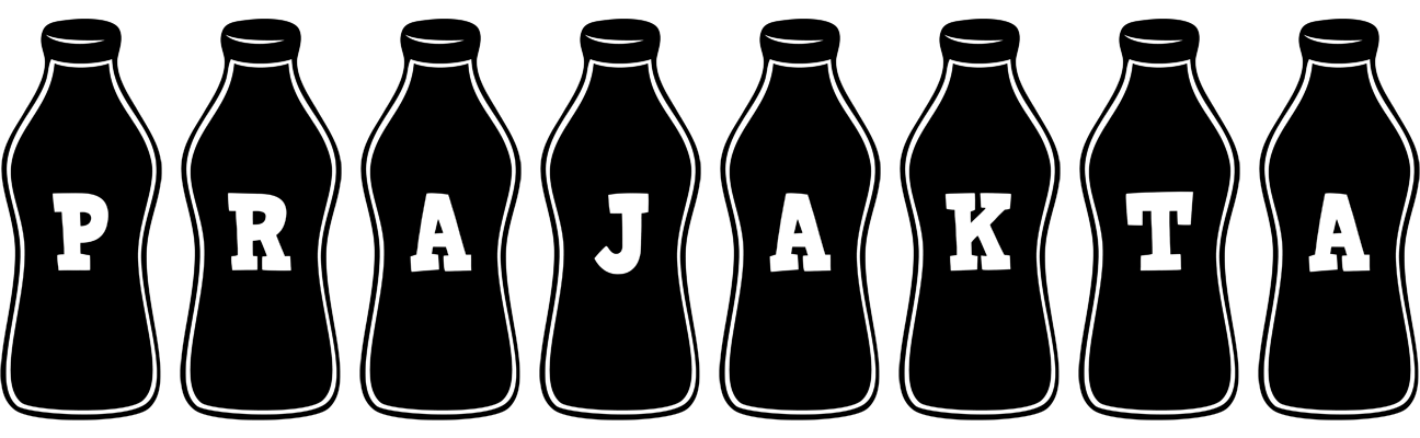 Prajakta bottle logo
