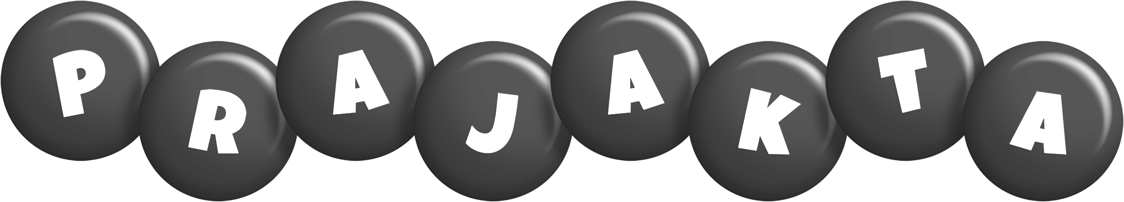 Prajakta candy-black logo