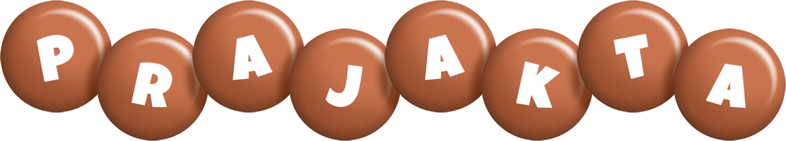 Prajakta candy-brown logo