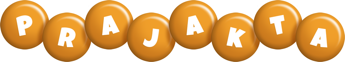 Prajakta candy-orange logo