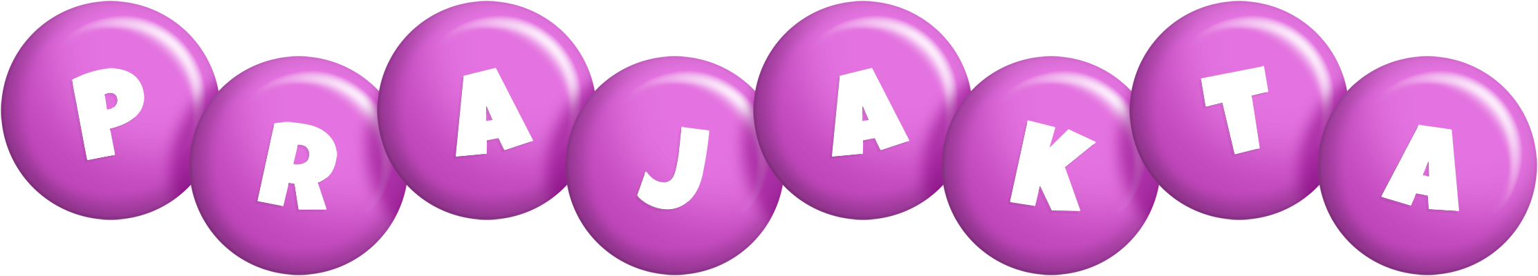 Prajakta candy-purple logo