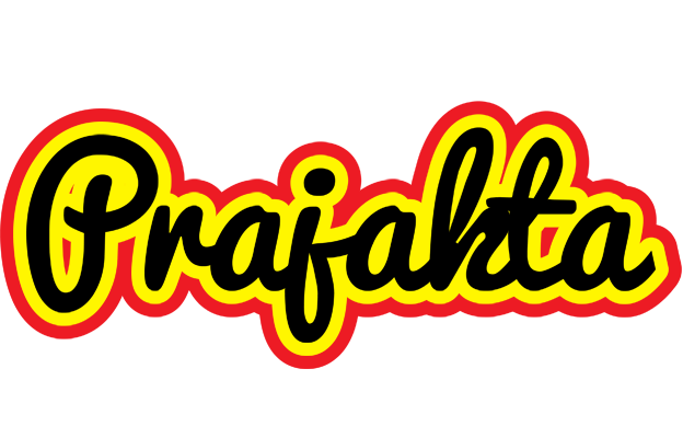 Prajakta flaming logo