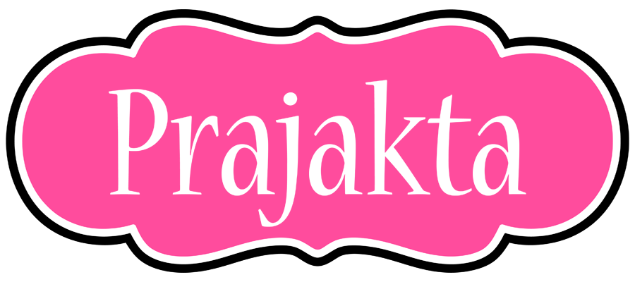 Prajakta invitation logo