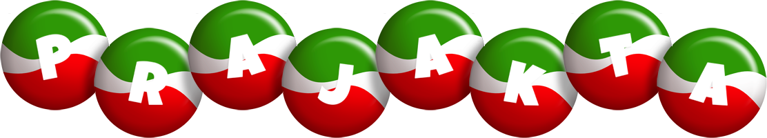 Prajakta italy logo