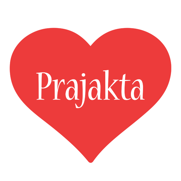 Prajakta love logo