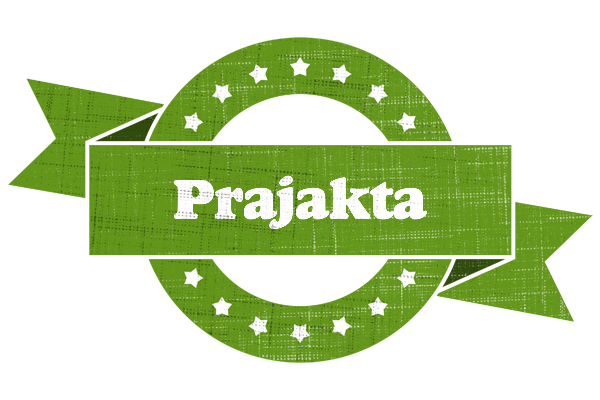 Prajakta natural logo