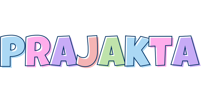 Prajakta pastel logo