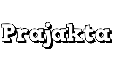 Prajakta snowing logo