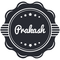 Prakash badge logo