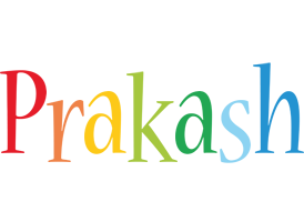 Prakash birthday logo