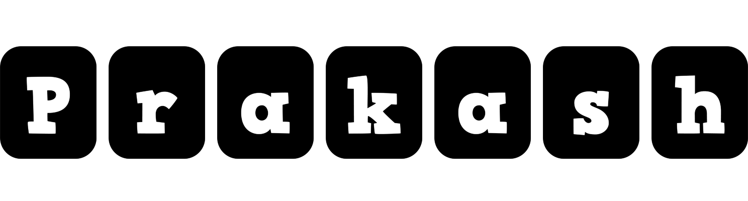 Prakash box logo