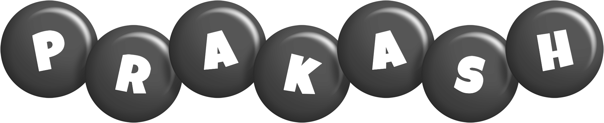 Prakash candy-black logo