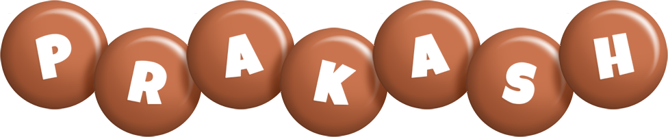 Prakash candy-brown logo