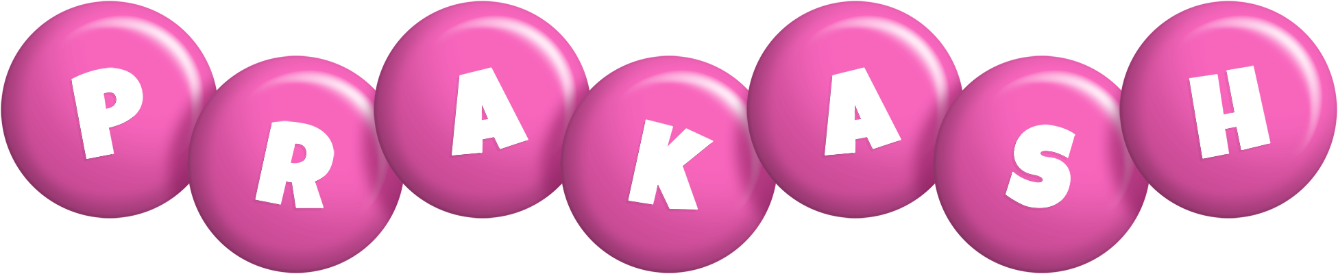 Prakash candy-pink logo