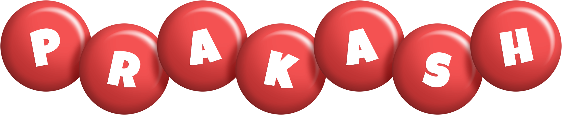 Prakash candy-red logo