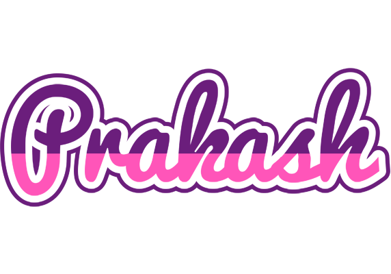 Prakash cheerful logo