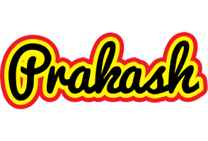 Prakash flaming logo