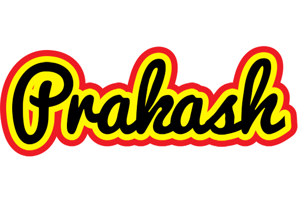 Prakash flaming logo