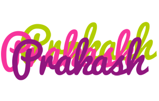 Prakash flowers logo