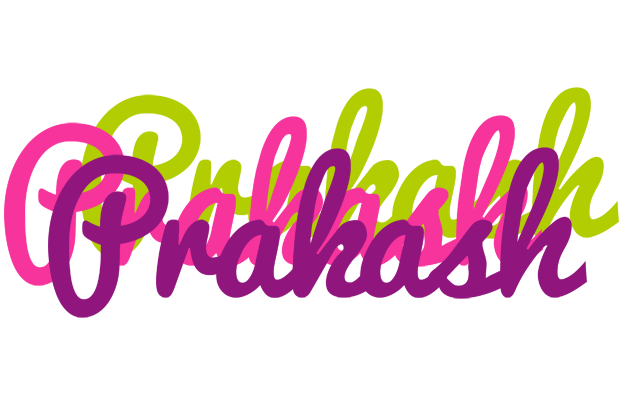 Prakash flowers logo