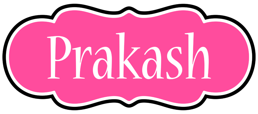 Prakash invitation logo