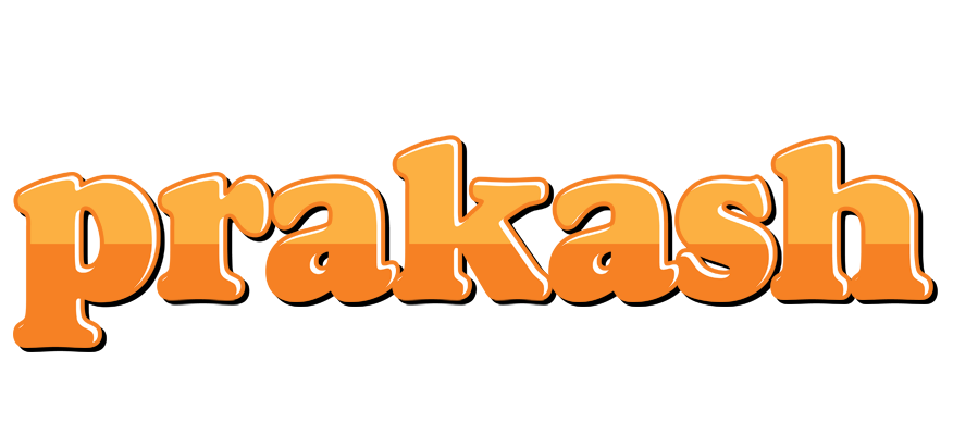 Prakash orange logo
