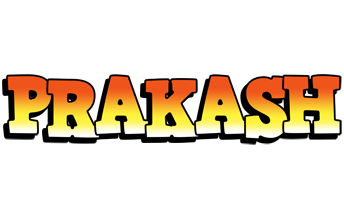 Prakash sunset logo