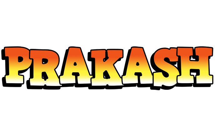 Prakash sunset logo
