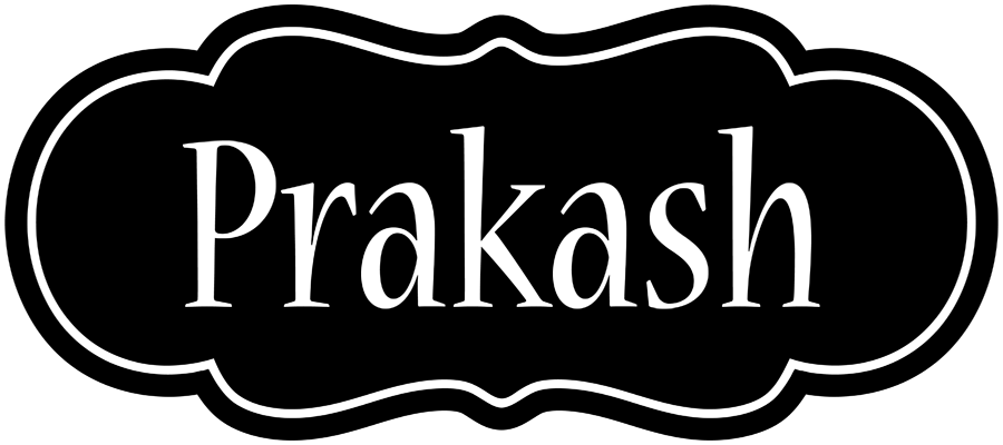 Prakash welcome logo