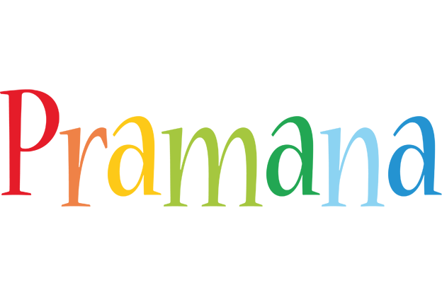 Pramana birthday logo