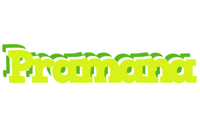Pramana citrus logo