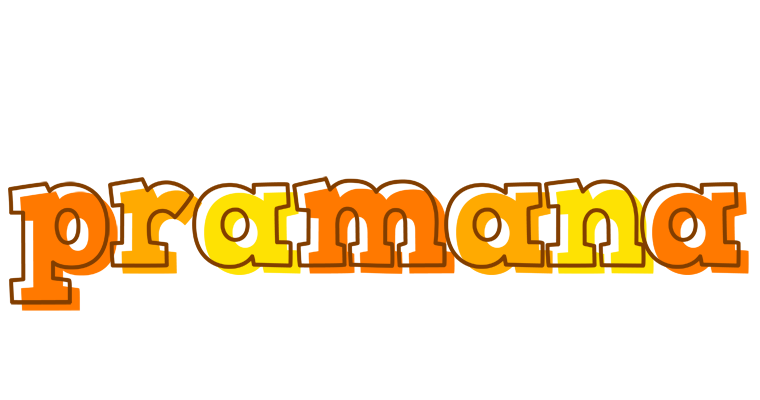 Pramana desert logo