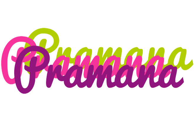 Pramana flowers logo
