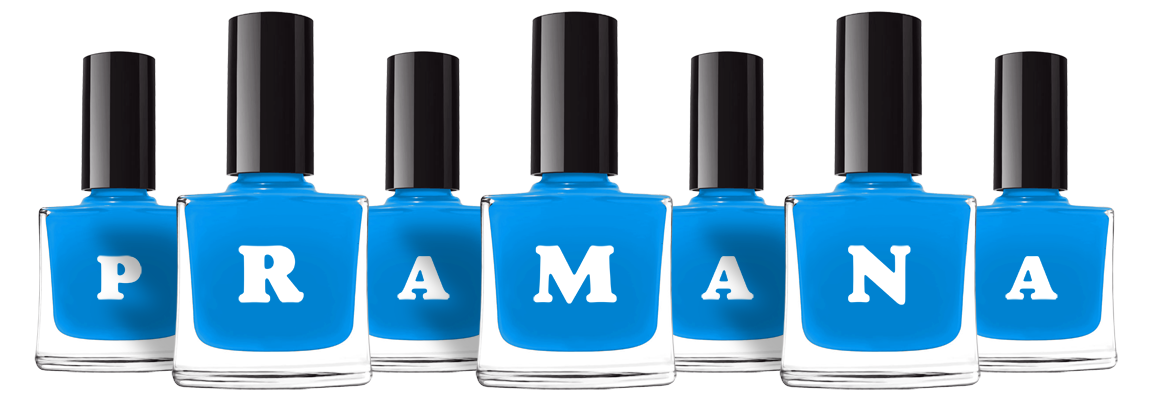 Pramana glossy logo