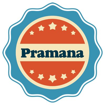 Pramana labels logo