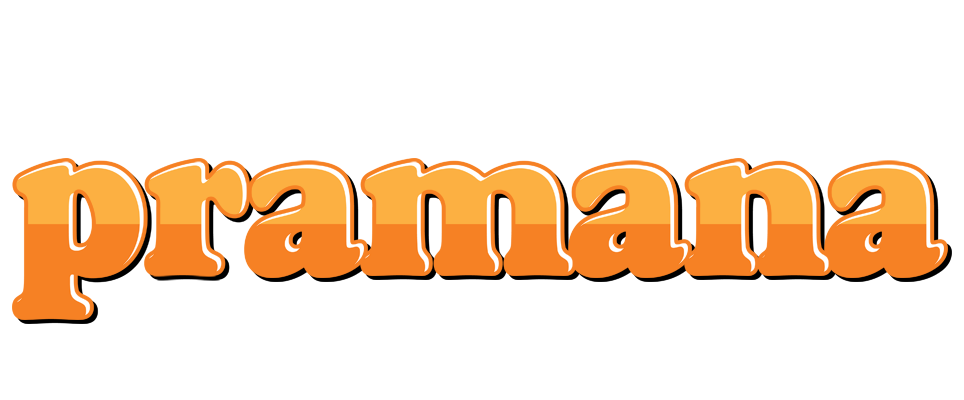 Pramana orange logo