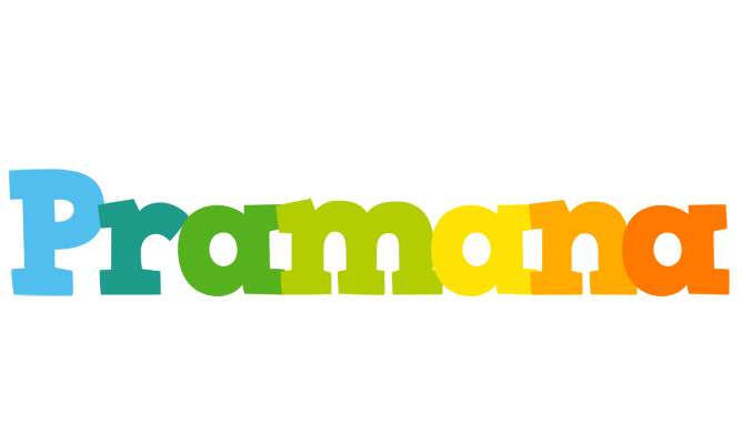 Pramana rainbows logo