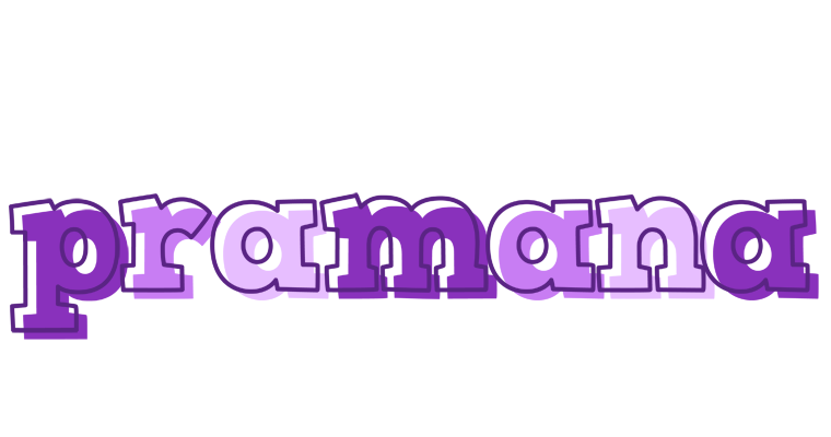 Pramana sensual logo