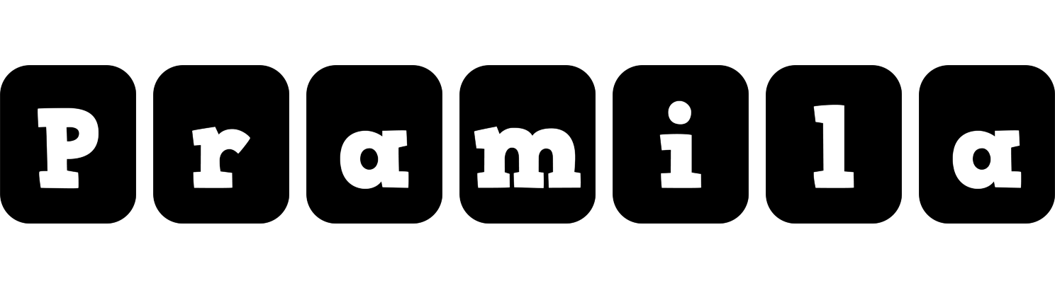 Pramila box logo