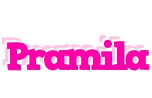 Pramila dancing logo