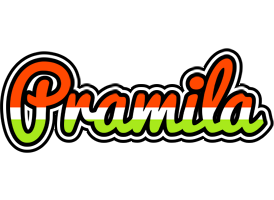 Pramila exotic logo