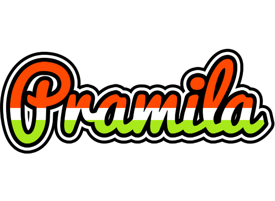 Pramila exotic logo