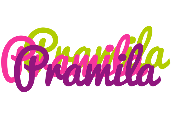 Pramila flowers logo