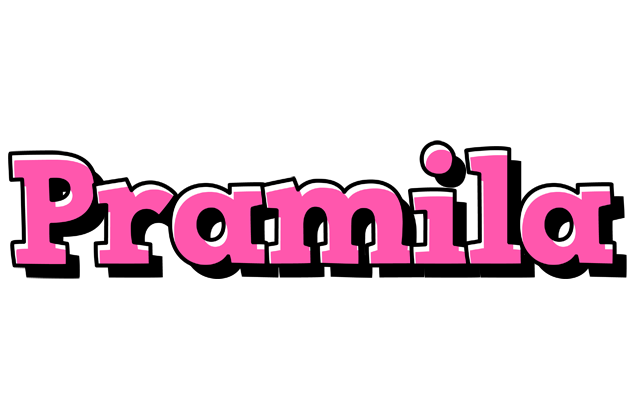 Pramila girlish logo