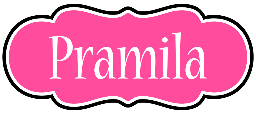Pramila invitation logo