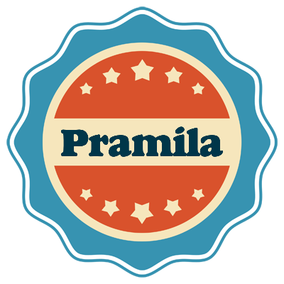 Pramila labels logo