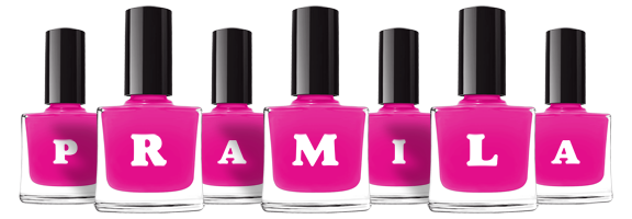 Pramila nails logo