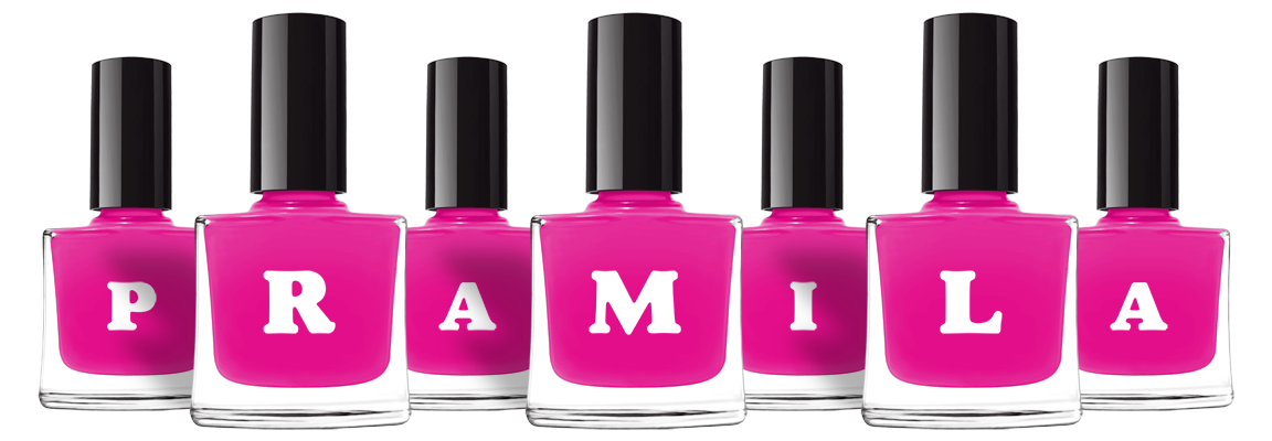 Pramila nails logo