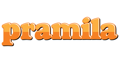 Pramila orange logo